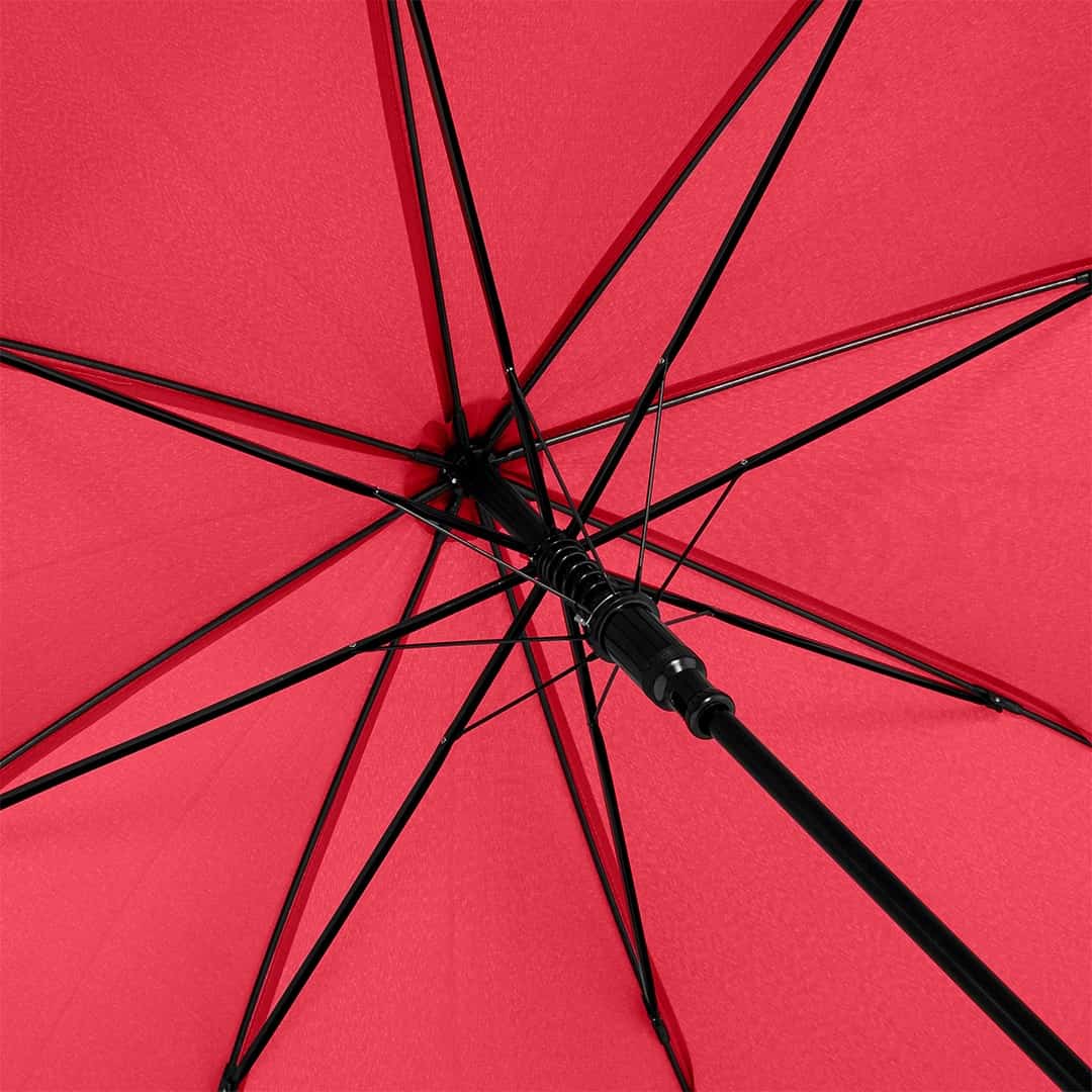 Rot ws detail gestell ac stockschirm ökobrella watersave nachhaltig holzgriff